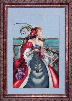 Схема для вишивання Mirabilia Designs MD113 The Red Lady Pirate - Купити в інтернет-магазині club-rukodelia.com Тел: 067-802-24-81  Купити Київ, Львів, Харків, Вінниця, Одеса, Житомир, Чернігів, Суми