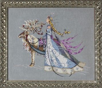 Схема для вишивання Mirabilia Designs MD143 The Snow Queen - Купити в інтернет-магазині club-rukodelia.com Тел: 067-802-24-81  Купити Київ, Львів, Харків, Вінниця, Одеса, Житомир, Чернігів, Суми