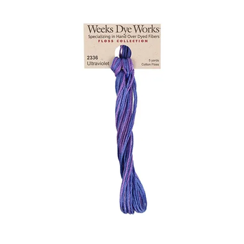 Муліне ручного фарбування Weeks Dye Works 2336 Ultraviolet