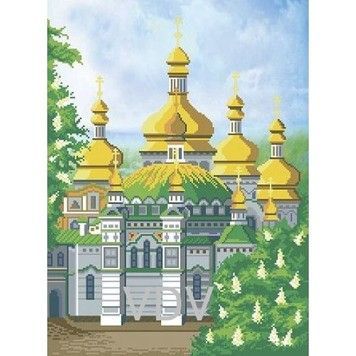 Києво-Печерська Лавра Схема для вишивання бісером VDV Т-0292 - Купити в інтернет-магазині club-rukodelia.com Тел: 067-802-24-81  Купити Київ, Львів, Харків, Вінниця, Одеса, Житомир, Чернігів, Суми