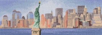 Схема для вишивання Heritage Crafts New York Skyline HC674 - Купити в інтернет-магазині club-rukodelia.com Тел: 067-802-24-81  Купити Київ, Львів, Харків, Вінниця, Одеса, Житомир, Чернігів, Суми