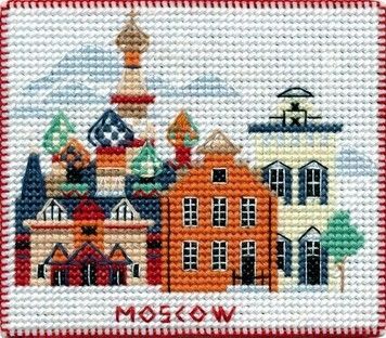 Набор для вышивки крестом Овен 1064 Столицы мира. Москва - Купить в интернет-магазине club-rukodelia.com Тел: 067-802-24-81 Купить Киев, Львов, Харьков, Винница, Одесса, Житомир, Чернигов, Сумы