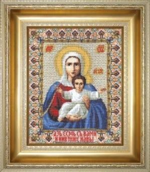 Набор для вышивки крестом Чарівна Мить364ч Икона Божией Матери - Купить в интернет-магазине club-rukodelia.com Тел: 067-802-24-81 Купить Киев, Львов, Харьков, Винница, Одесса, Житомир, Чернигов, Сумы