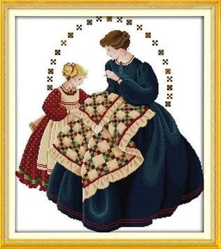 Рукодельницы Набор для вышивания крестом с печатной схемой на ткани Joy Sunday R654 - Купить в интернет-магазине club-rukodelia.com Тел: 067-802-24-81 Купить Киев, Львов, Харьков, Винница, Одесса, Житомир, Чернигов, Сумы