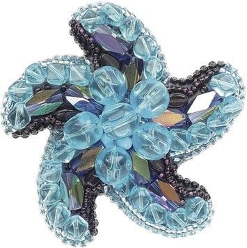 Набор для изготовления броши Crystal Art Звезда морей БП-199 - Купить в интернет-магазине club-rukodelia.com Тел: 067-802-24-81 Купить Киев, Львов, Харьков, Винница, Одесса, Житомир, Чернигов, Сумы