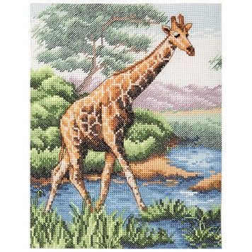 Набор для вышивания Anchor Giraffe PCE965 - Купить в интернет-магазине club-rukodelia.com Тел: 067-802-24-81 Купить Киев, Львов, Харьков, Винница, Одесса, Житомир, Чернигов, Сумы
