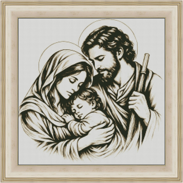 Свята родина-8 Електронна схема для вишивання хрестиком Р-0099ИХ