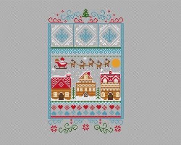 Схема для вишивання хрестиком Ксенія Вознесенська Чарівне Різдво СХ-084КВ - Купити в інтернет-магазині club-rukodelia.com Тел: 067-802-24-81  Купити Київ, Львів, Харків, Вінниця, Одеса, Житомир, Чернігів, Суми