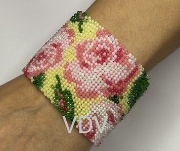 Браслет широкий Набор для вышивания бисером VDV БШ-015 - Купить в интернет-магазине club-rukodelia.com Тел: 067-802-24-81 Купить Киев, Львов, Харьков, Винница, Одесса, Житомир, Чернигов, Сумы