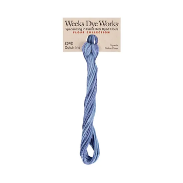 Муліне ручного фарбування Weeks Dye Works 2342 Dutch Iris