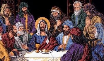 Набор для вышивания крестом Dimensions 03206 Last Supper - Купить в интернет-магазине club-rukodelia.com Тел: 067-802-24-81 Купить Киев, Львов, Харьков, Винница, Одесса, Житомир, Чернигов, Сумы