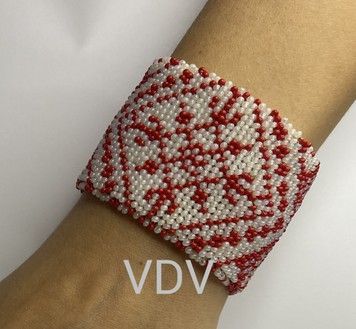 Браслет широкий Набор для вышивания бисером VDV БШ-016 - Купить в интернет-магазине club-rukodelia.com Тел: 067-802-24-81 Купить Киев, Львов, Харьков, Винница, Одесса, Житомир, Чернигов, Сумы