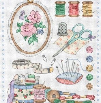 Набір для вишивання Anchor ACS29 Stitch By Stitch / Стіжок за стібком - Купити в інтернет-магазині club-rukodelia.com Тел: 067-802-24-81  Купити Київ, Львів, Харків, Вінниця, Одеса, Житомир, Чернігів, Суми