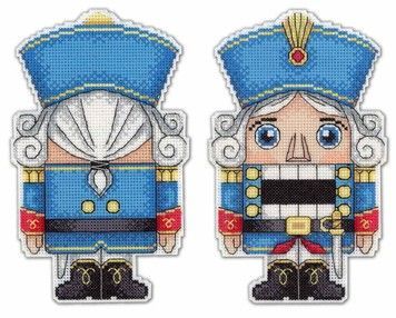 Лускунчик Набір для вишивання хрестиком новорічної іграшки Classic Design 8316 - Купити в інтернет-магазині club-rukodelia.com Тел: 067-802-24-81  Купити Київ, Львів, Харків, Вінниця, Одеса, Житомир, Чернігів, Суми