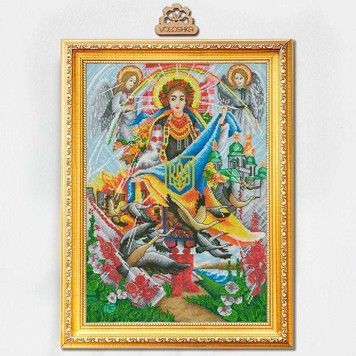 Все будет Украина. По мотивам иконы А. Охапкина Набор для вышивки крестом VOLOSHKA VC_040 - Купить в интернет-магазине club-rukodelia.com Тел: 067-802-24-81 Купить Киев, Львов, Харьков, Винница, Одесса, Житомир, Чернигов, Сумы