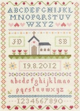 Набор для вышивания Anchor Wedding Sampler ACS32 - Купить в интернет-магазине club-rukodelia.com Тел: 067-802-24-81 Купить Киев, Львов, Харьков, Винница, Одесса, Житомир, Чернигов, Сумы