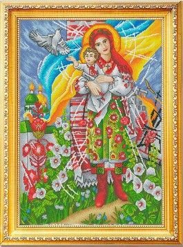 А будет сын, и будет мать... По мотивам иконы А. Охапкина Набор для вышивки крестом VOLOSHKA VC_041 - Купить в интернет-магазине club-rukodelia.com Тел: 067-802-24-81 Купить Киев, Львов, Харьков, Винница, Одесса, Житомир, Чернигов, Сумы