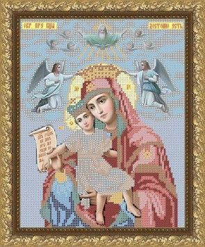 Схема на ткани для вышивания бисером ArtSolo Пресвятая Богородица Достойно есть VIA4006 - Купить в интернет-магазине club-rukodelia.com Тел: 067-802-24-81 Купить Киев, Львов, Харьков, Винница, Одесса, Житомир, Чернигов, Сумы