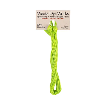 Муліне ручного фарбування Weeks Dye Works 2204 Absinthe