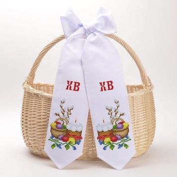 Схема Великодній бант для вишивки бісером і нитками на тканині ТР532пн1199 - Купити в інтернет-магазині club-rukodelia.com Тел: 067-802-24-81  Купити Київ, Львів, Харків, Вінниця, Одеса, Житомир, Чернігів, Суми