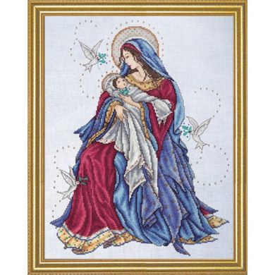 Набор для вышивания Design Works 2765 Madonna and Child - Купити в інтернет-магазині club-rukodelia.com Тел: 067-802-24-81  Купити Київ, Львів, Харків, Вінниця, Одеса, Житомир, Чернігів, Суми