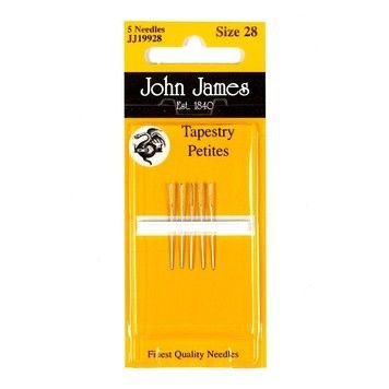 Набор коротких гобеленовых игл №22 (6 шт) John James JJ19922 - Купить в интернет-магазине club-rukodelia.com Тел: 067-802-24-81 Купить Киев, Львов, Харьков, Винница, Одесса, Житомир, Чернигов, Сумы