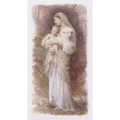 Набір для вишивання хрестиком The Blessed Virgin Mary Linen Thea Gouverneur 560 - Купити в інтернет-магазині club-rukodelia.com Тел: 067-802-24-81  Купити Київ, Львів, Харків, Вінниця, Одеса, Житомир, Чернігів, Суми