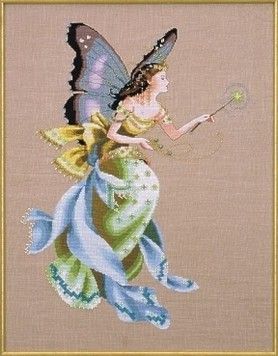 Схема для вышивания Mirabilia Designs MD63 Cottage Garden Fairy - Купить в интернет-магазине club-rukodelia.com Тел: 067-802-24-81 Купить Киев, Львов, Харьков, Винница, Одесса, Житомир, Чернигов, Сумы