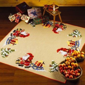 Набор для вышивания PERMIN 45-1299 Santa Claus - Купить в интернет-магазине club-rukodelia.com Тел: 067-802-24-81 Купить Киев, Львов, Харьков, Винница, Одесса, Житомир, Чернигов, Сумы