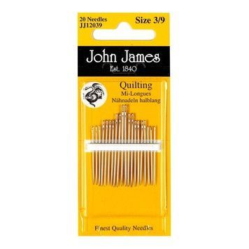 Beetween/Quilting №10 (20шт) Набор квилтинговых игл John James JJ12010 - Купить в интернет-магазине club-rukodelia.com Тел: 067-802-24-81 Купить Киев, Львов, Харьков, Винница, Одесса, Житомир, Чернигов, Сумы