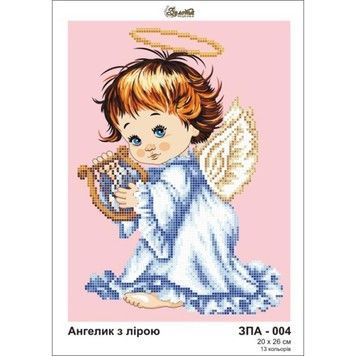 Ангел рожевий Схема для вишивання бісером Золота підкова ЗПА-004 - Купити в інтернет-магазині club-rukodelia.com Тел: 067-802-24-81  Купити Київ, Львів, Харків, Вінниця, Одеса, Житомир, Чернігів, Суми