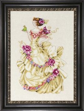 Схема для вишивання Mirabilia Designs MD129 Ella, The Frog Princess - Купити в інтернет-магазині club-rukodelia.com Тел: 067-802-24-81  Купити Київ, Львів, Харків, Вінниця, Одеса, Житомир, Чернігів, Суми