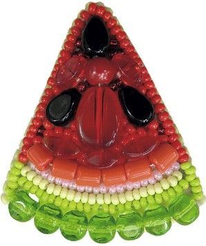 Набір для виготовлення брошки Crystal Art Кавун БП-201 - Купити в інтернет-магазині club-rukodelia.com Тел: 067-802-24-81  Купити Київ, Львів, Харків, Вінниця, Одеса, Житомир, Чернігів, Суми