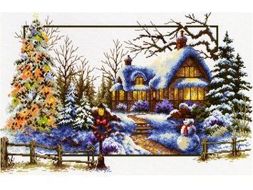 Набір для вишивання хрестиком Classic Design Зимове диво 8307 - Купити в інтернет-магазині club-rukodelia.com Тел: 067-802-24-81  Купити Київ, Львів, Харків, Вінниця, Одеса, Житомир, Чернігів, Суми