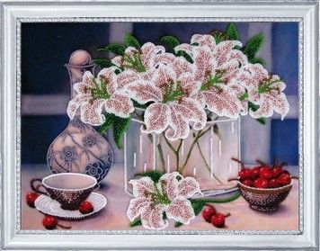 Набор для вышивания бисером Butterfly 245 Натюрморт с вишнями - Купить в интернет-магазине club-rukodelia.com Тел: 067-802-24-81 Купить Киев, Львов, Харьков, Винница, Одесса, Житомир, Чернигов, Сумы