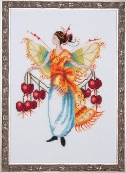 Схема для вишивання Bleeding Heart // Серце, що кровоточить Nora Corbett NC230 - Купити в інтернет-магазині club-rukodelia.com Тел: 067-802-24-81  Купити Київ, Львів, Харків, Вінниця, Одеса, Житомир, Чернігів, Суми