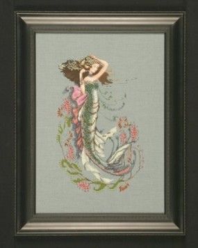 The South Seas Mermaid / Русалка південних морів Mirabilia Designs Схема для вишивання MD92 - Купити в інтернет-магазині club-rukodelia.com Тел: 067-802-24-81  Купити Київ, Львів, Харків, Вінниця, Одеса, Житомир, Чернігів, Суми