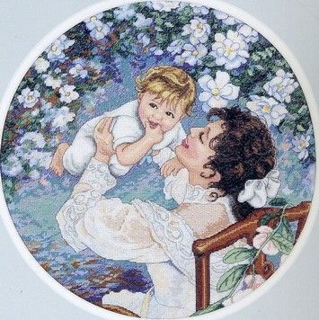 Набор для вышивания крестом Classic Design Мамино счастье 4337 - Купить в интернет-магазине club-rukodelia.com Тел: 067-802-24-81 Купить Киев, Львов, Харьков, Винница, Одесса, Житомир, Чернигов, Сумы