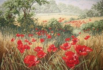 Набор для вышивания Anchor APC935 A Host Of Poppies / Маковое поле - Купить в интернет-магазине club-rukodelia.com Тел: 067-802-24-81 Купить Киев, Львов, Харьков, Винница, Одесса, Житомир, Чернигов, Сумы