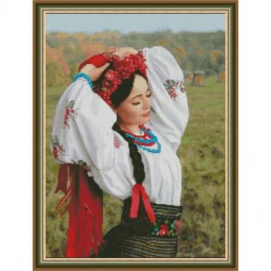 Чарівна україночка Набір для вишивання хрестиком Magic Cross Stitch 016MCS - Купить в интернет-магазине club-rukodelia.com Тел: 067-802-24-81 Купить Киев, Львов, Харьков, Винница, Одесса, Житомир, Чернигов, Сумы