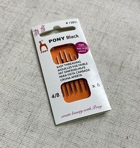 Игла для слабовидящих, с белым ушком №4/8 (6 шт.) Pony 12831 - Купить в интернет-магазине club-rukodelia.com Тел: 067-802-24-81 Купить Киев, Львов, Харьков, Винница, Одесса, Житомир, Чернигов, Сумы