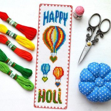 Хеппи Холи Набор для вышивки крестом закладки Повитруля KSK2-203 - Купить в интернет-магазине club-rukodelia.com Тел: 067-802-24-81 Купить Киев, Львов, Харьков, Винница, Одесса, Житомир, Чернигов, Сумы