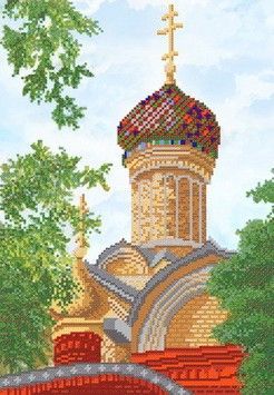 РКП-175 Рисунок на ткани Марічка Собор - Купить в интернет-магазине club-rukodelia.com Тел: 067-802-24-81 Купить Киев, Львов, Харьков, Винница, Одесса, Житомир, Чернигов, Сумы