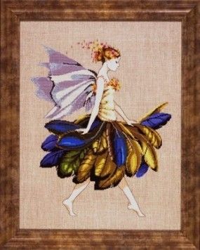 Feather Fairy / Фея з пір'ям Mirabilia Designs Схема для вишивання MD83 - Купити в інтернет-магазині club-rukodelia.com Тел: 067-802-24-81  Купити Київ, Львів, Харків, Вінниця, Одеса, Житомир, Чернігів, Суми