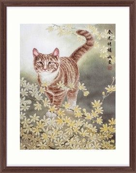 Жовті квіти з котом Набір для вишивання хрестиком 2032306 Xiu Crafts - Купити в інтернет-магазині club-rukodelia.com Тел: 067-802-24-81  Купити Київ, Львів, Харків, Вінниця, Одеса, Житомир, Чернігів, Суми