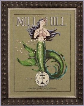 Merchant Mermaid / Купець русалка Mirabilia Designs Схема для вишивання MD117 - Купити в інтернет-магазині club-rukodelia.com Тел: 067-802-24-81  Купити Київ, Львів, Харків, Вінниця, Одеса, Житомир, Чернігів, Суми