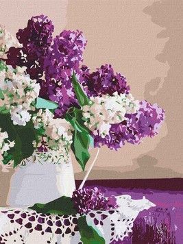 Ранок кольору бузку &copy;Ira Volkova Картина за номерами Ідейка Полотно на підрамнику 30х40 см КНО3173 - Купити в інтернет-магазині club-rukodelia.com Тел: 067-802-24-81  Купити Київ, Львів, Харків, Вінниця, Одеса, Житомир, Чернігів, Суми
