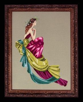 Схема для вышивания Mirabilia Designs MD112 Charlotte - Купить в интернет-магазине club-rukodelia.com Тел: 067-802-24-81 Купить Киев, Львов, Харьков, Винница, Одесса, Житомир, Чернигов, Сумы