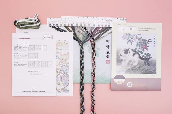 Кіт споглядає Набір для вишивання хрестиком 2032307 Xiu Crafts - Купити в інтернет-магазині club-rukodelia.com Тел: 067-802-24-81  Купити Київ, Львів, Харків, Вінниця, Одеса, Житомир, Чернігів, Суми