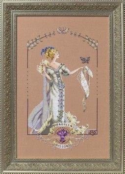 Схема для вишивання Mirabilia Designs Lady Mirabilia MD158 - Купити в інтернет-магазині club-rukodelia.com Тел: 067-802-24-81  Купити Київ, Львів, Харків, Вінниця, Одеса, Житомир, Чернігів, Суми